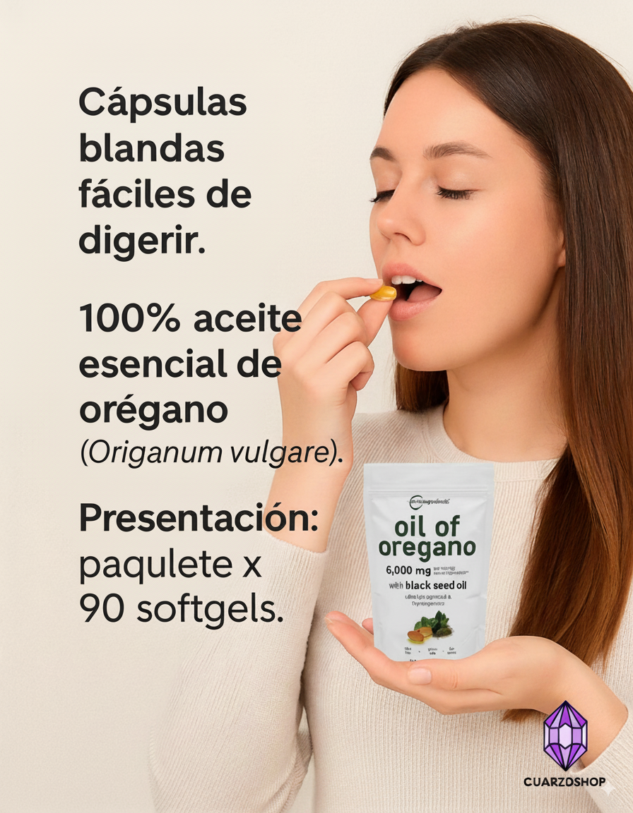 Aceite de orégano + Envio Gratis