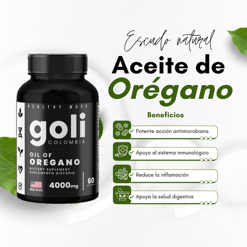 Aceite de orégano + Envio Gratis